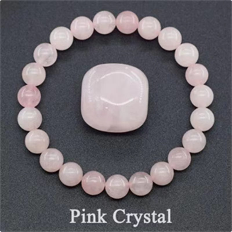 Rose Stone Agate Mixed Colorful Beads Bracelet - Norellé