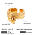Stainless Steel Pendant Ring Titanium Steel No Fading - Norellé