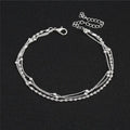 925 Sterling Silver Women Anklet Bracelet - Norellé
