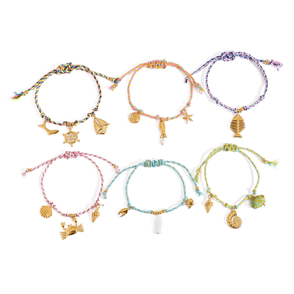 Marine Woven Diy Bracelet Stainless Steel - Norellé