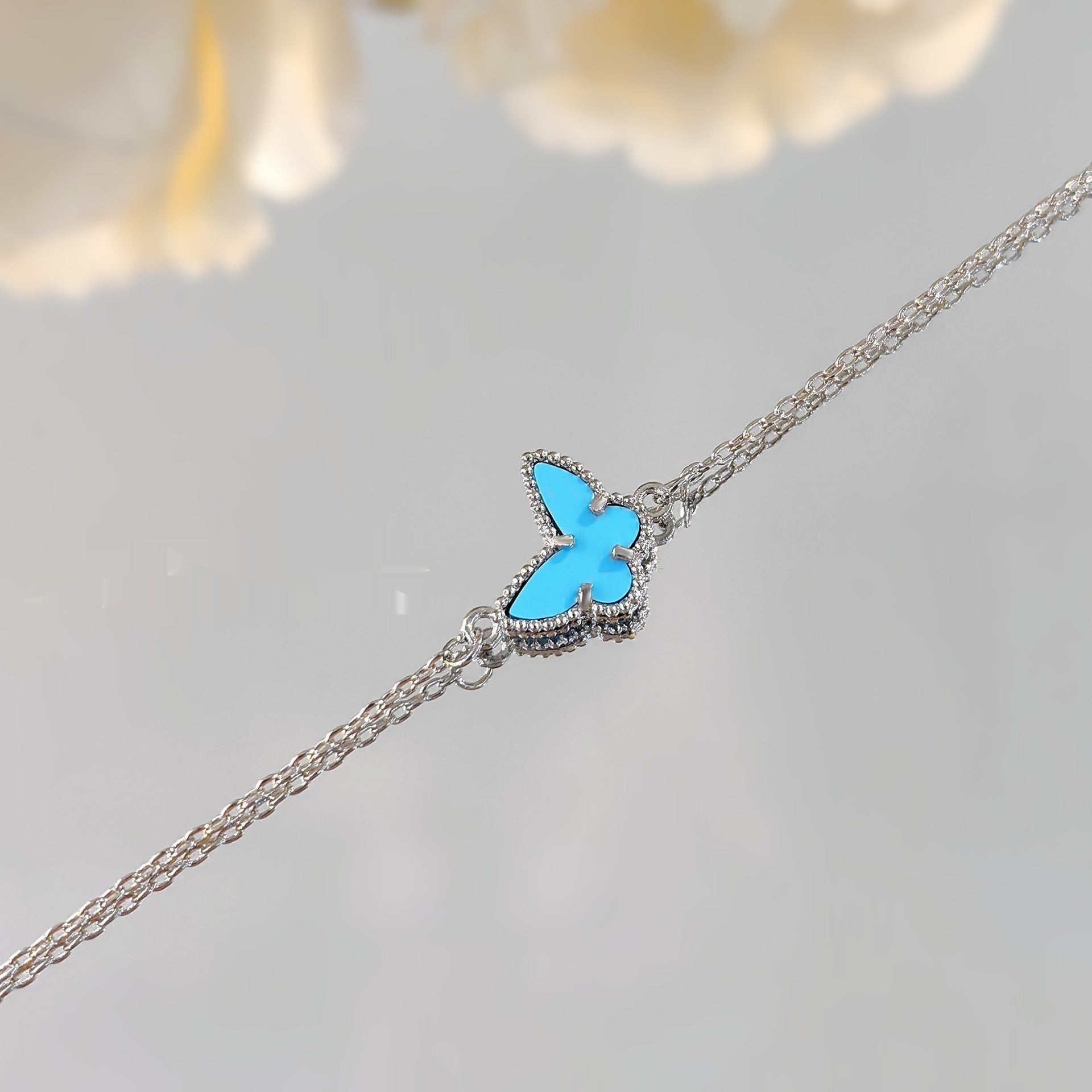 Fashion Blue Turquoise Bracelet - Norellé