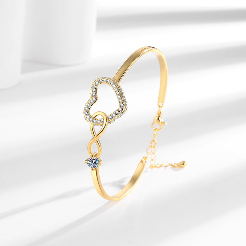 Infinite Symbol Hollow Love Bracelet Female - Norellé