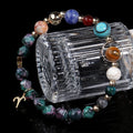 Natural Stone Twelve Constellations Bracelets Cut Hemp Stone Fashion - Norellé