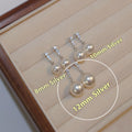 Pearl S925 Silver Stud Earrings For Women - Norellé