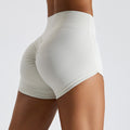 Peach Hip Raise Yoga Shorts For Women High Waist - Norellé