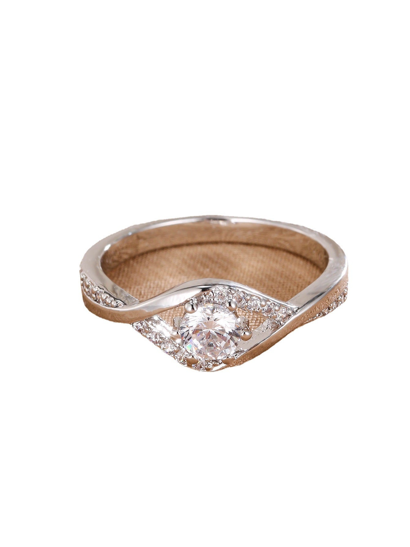 Snow Snowflake Micro Setting Ring - Norellé