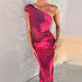 Plaid Waist Tight Backless Spaghetti Straps Dress Women - Norellé