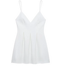Women Summer High Street Sleeveless Solid Dress - Norellé