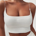 Womens Summer Camis Tanks Tops Sleeveless Bustier Unpadded Bandeau Bra - Norellé
