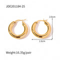 Personality Affordable Luxury Simple Stainless Steel Earrings - Norellé