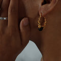 Women's Fashion Geometry Pattern Metal Hollow Thread Earrings - Norellé