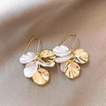 C- Ring Shell Tassel Delicate Earrings Women - Norellé