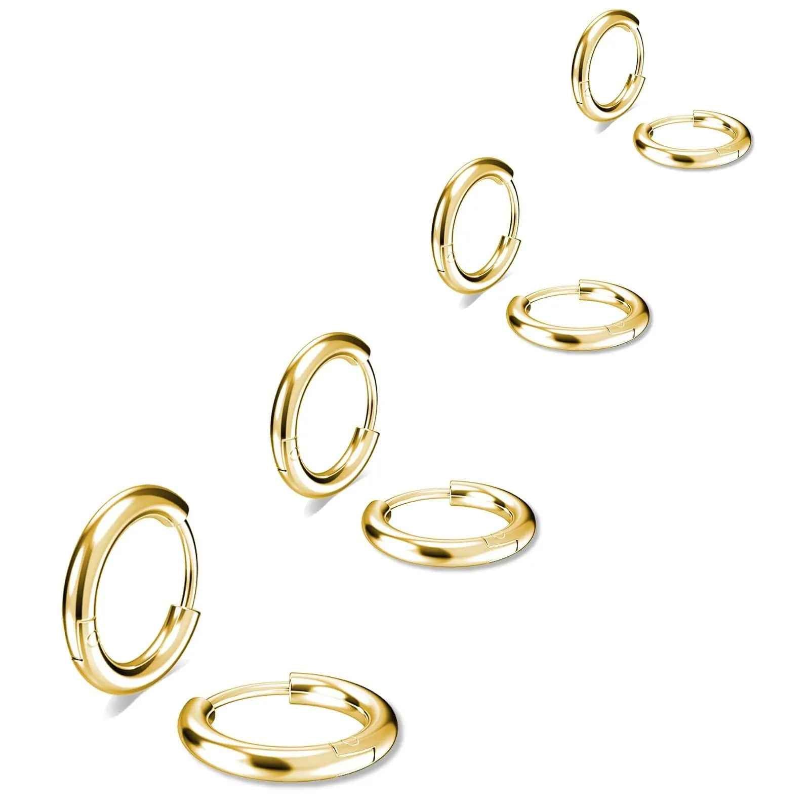 Female 18K Gold Plated Fashion Minimalism Earrings - Norellé