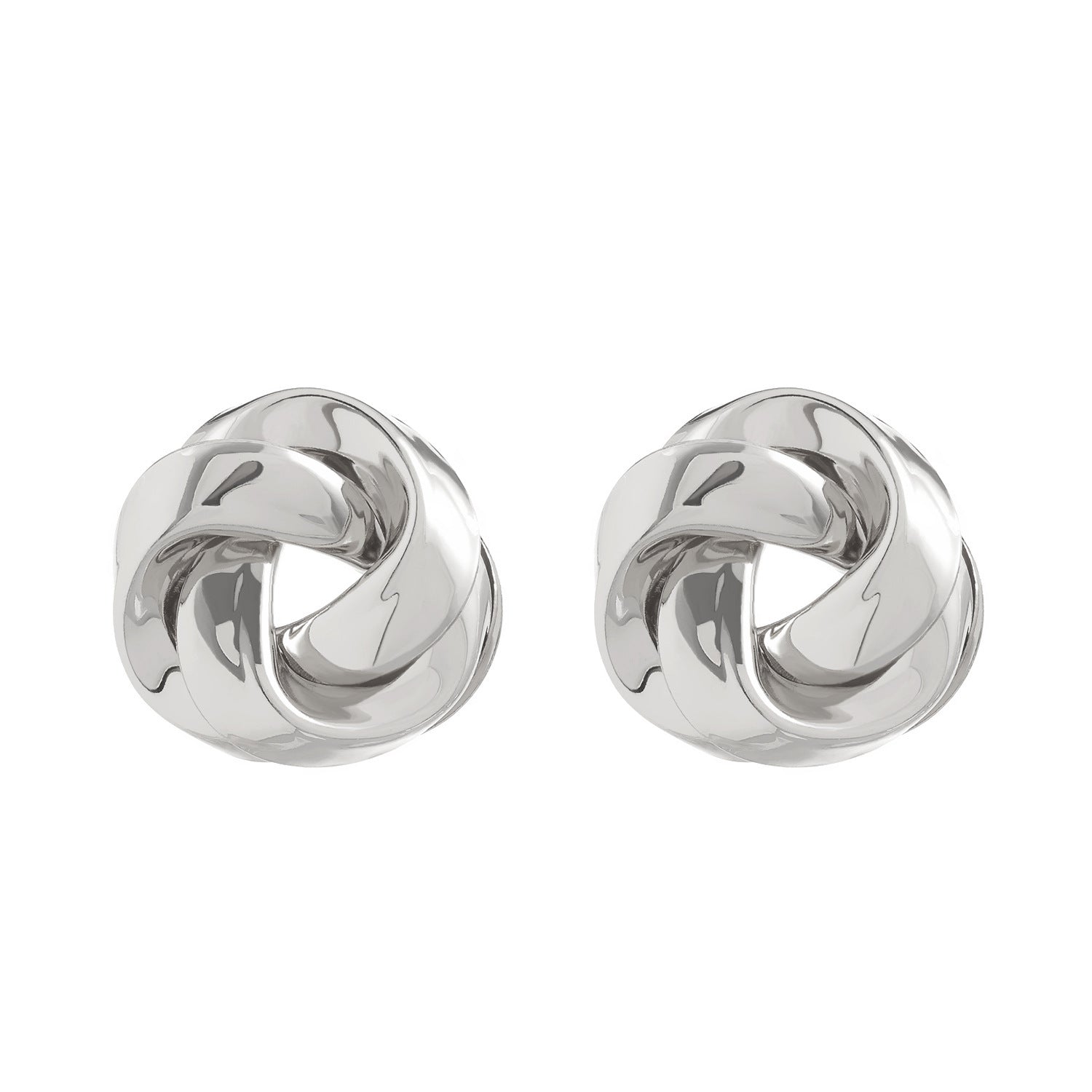 All-match Twisted Alloy Stud Earrings For Women - Norellé