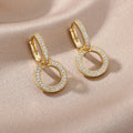 Diamond Butterfly Titanium Steel Ear Clip Women's Light Luxury Accessories - Norellé