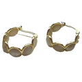 Sweet Opal Earclip Earrings Light Luxury And Simplicity - Norellé