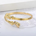 Egyptian Pharaoh Head Hook Bracelet - Norellé