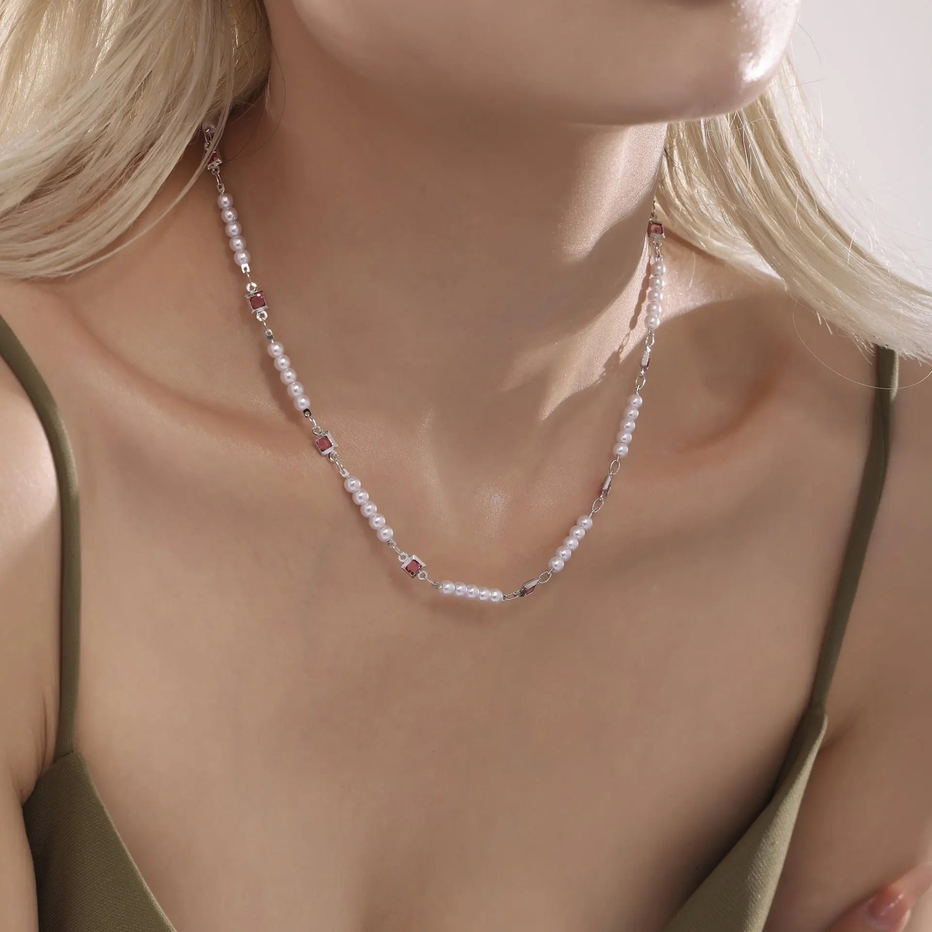 Personalized Clavicle Chain Bracelet Women's Jewelry Suit - Norellé