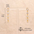 Tassel Pendant Earrings - Norellé
