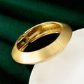Retro Brushed Golden Simple Bracelet For Women - Norellé