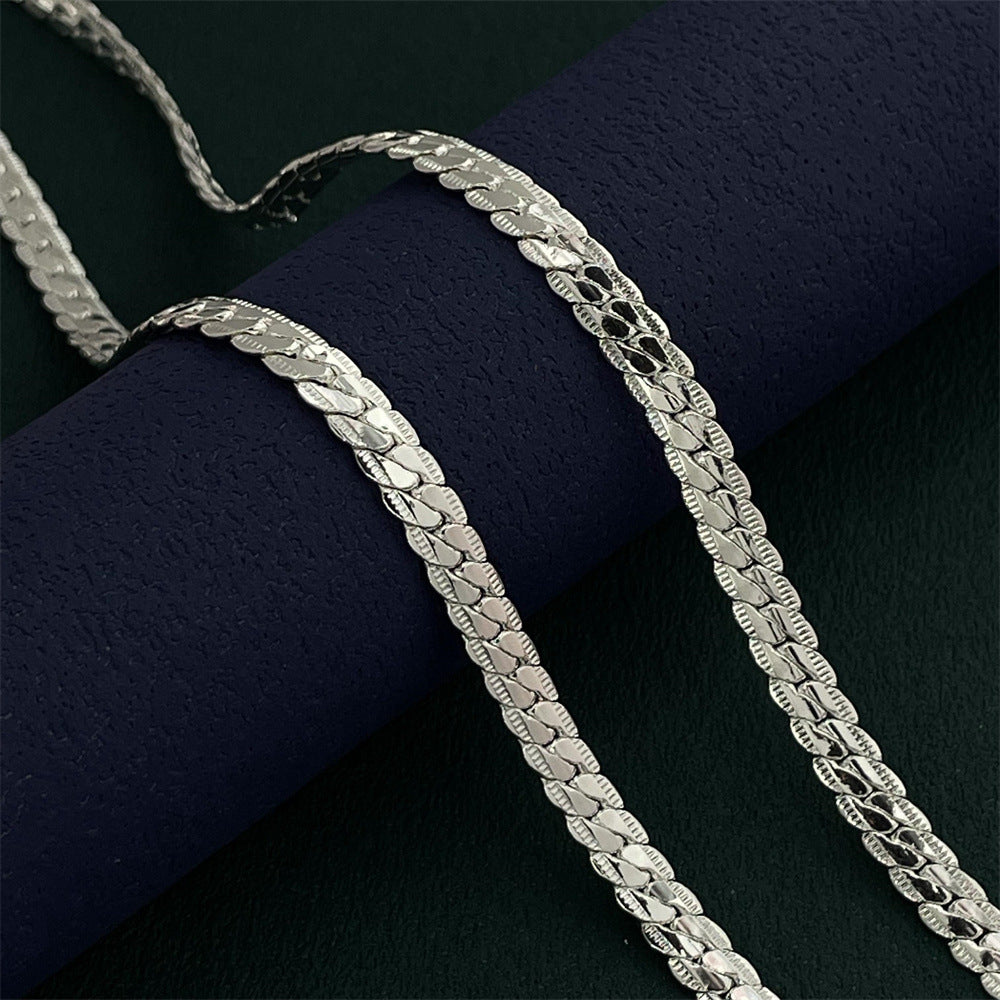 925 Silver Plated Car Lace Bracelet - Norellé