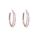 Exaggerated Big Hoop Earrings Women's Unique Niche - Norellé