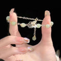 Women's Personalized Hetian Yudie Bracelet - Norellé
