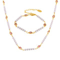 Personalized Clavicle Chain Bracelet Women's Jewelry Suit - Norellé