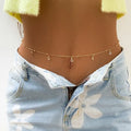 Women's Fashion Round Beads Chain Double-layer Waist Chain - Norellé