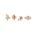 Cute Starry Sky Sweet Fairy Seat Ear Studs - Norellé