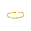 Simple Pleated Pattern Opening Bracelet Women - Norellé