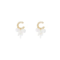 C- Ring Shell Tassel Delicate Earrings Women - Norellé
