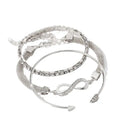 Women's Loving Heart With Opening Bracelet Creative Retro Simple - Norellé