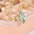 Creative New Leaf Shape Simple Women's Ring - Norellé
