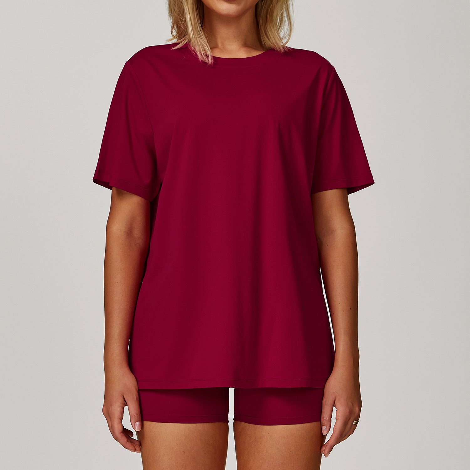 All-match Short-sleeved Round Neck Loose Casual Quick-drying T-shirt - Norellé