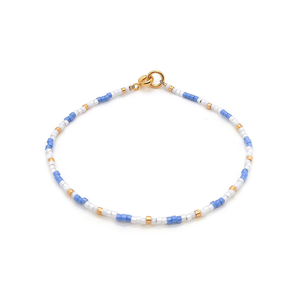 Women's European And American Retro Fashion Bead Woven Handmade Bracelet - Norellé