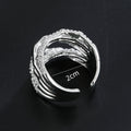Copper Plated White K Micro-inlaid Zircon Ring Simple - Norellé
