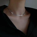 Women's 925 Sterling Silver Snake Bone Necklace - Norellé