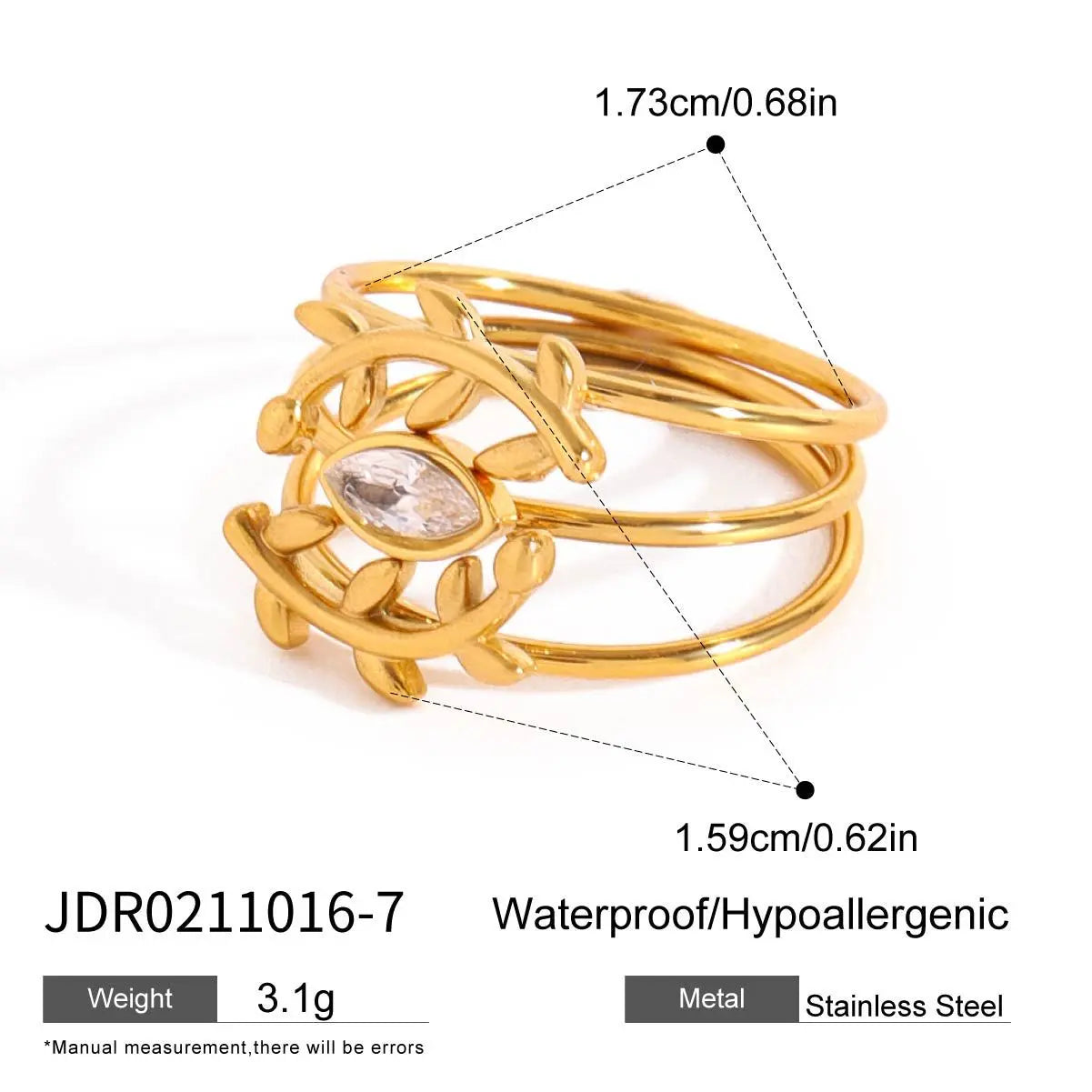 Titanium Steel Ring Female Special-interest Design Jewelry - Norellé