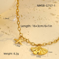 Niche Design Beaded Ocean Style Bracelet Stainless Steel - Norellé