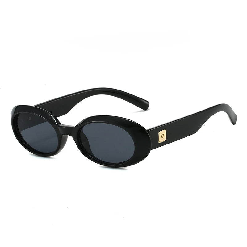 Classic Small Oval Sunglasses for  Women