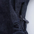 Denim midi dress with lapel side - Norellé