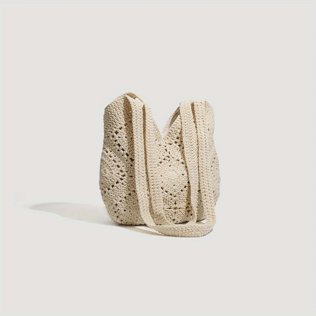 Women's Boho Cotton Rope Shoulder Bag