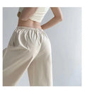 Women Vintage Baggy Cargo Pants for Women Drawstring Elastic Low - Norellé