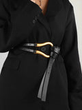 Versatile Horseshoe Buckle Decoration Belt