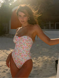 One Piece Swimsuit Women Push Up Bikinis Sets - Norellé