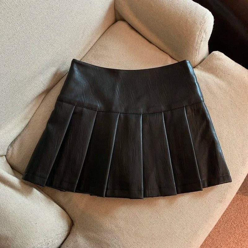 Leather Mini Skirts Women - Norellé