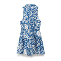 Women's Lace-up Floral Print Mini Dress - Norellé