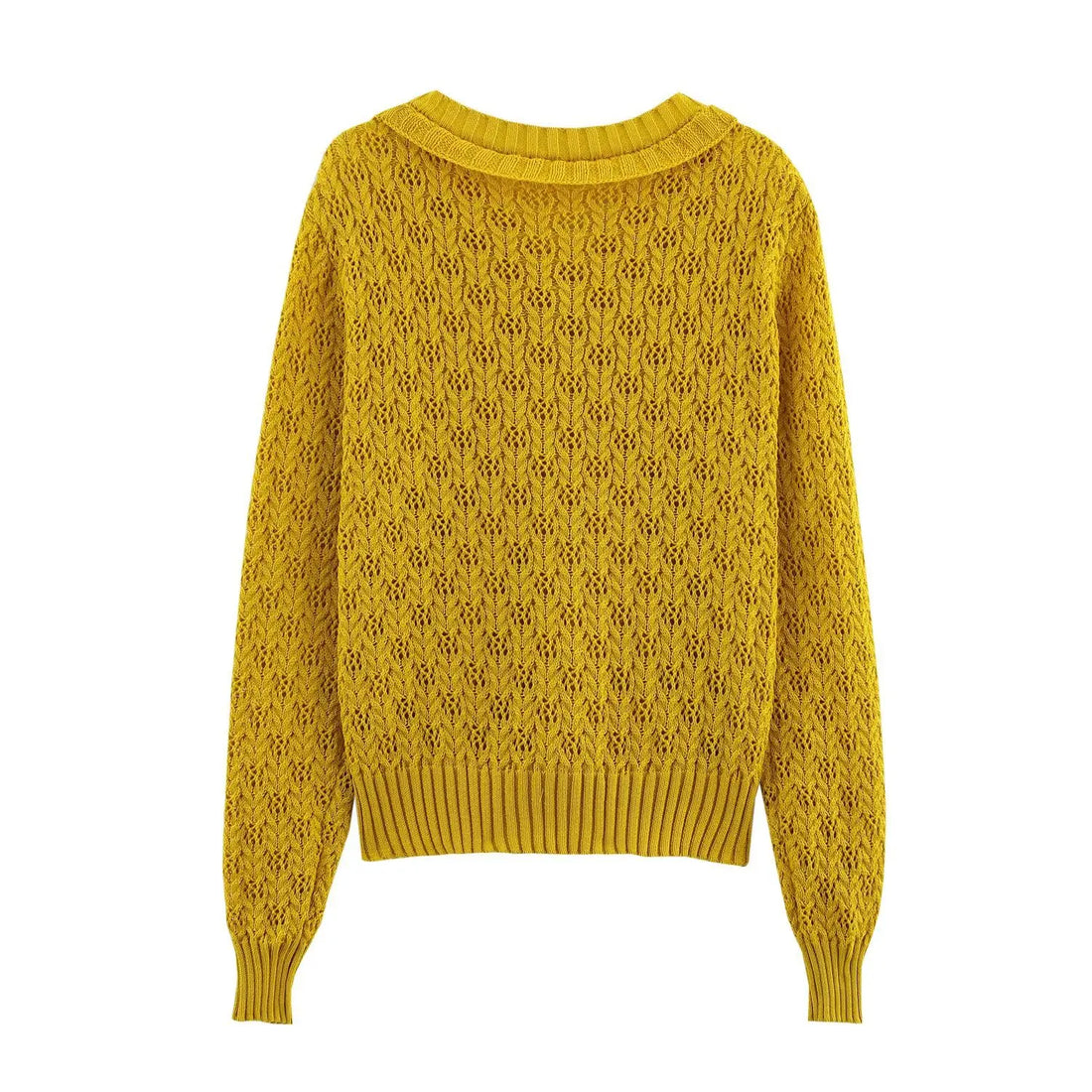 Women's Slim Fit Knitted Cardigan V-neck Long Sleeve