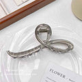 Elegant Jelly Color Bow Hair Claw